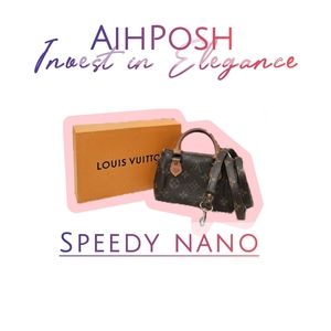 Authentic Louis Vuitton Mini Speedy in Brown Monogram